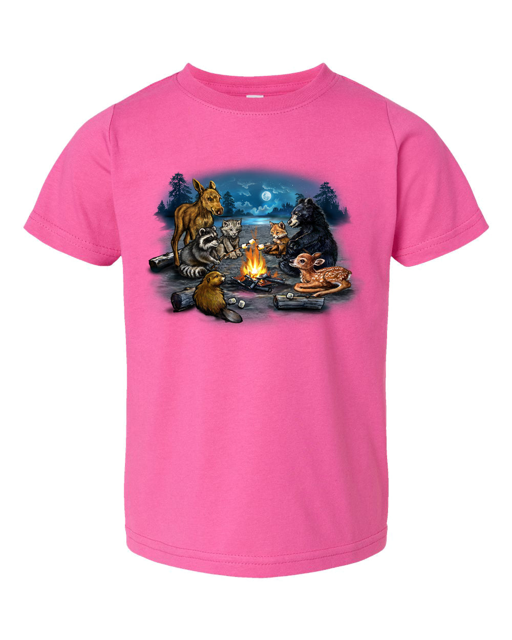 Children's Campfire Critters T-Shirt (Baby animals)