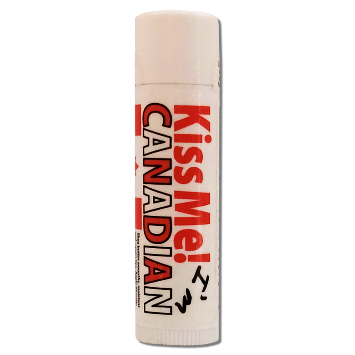 Kiss Me I'M Canadian Lip Balm, 30 count, counter display