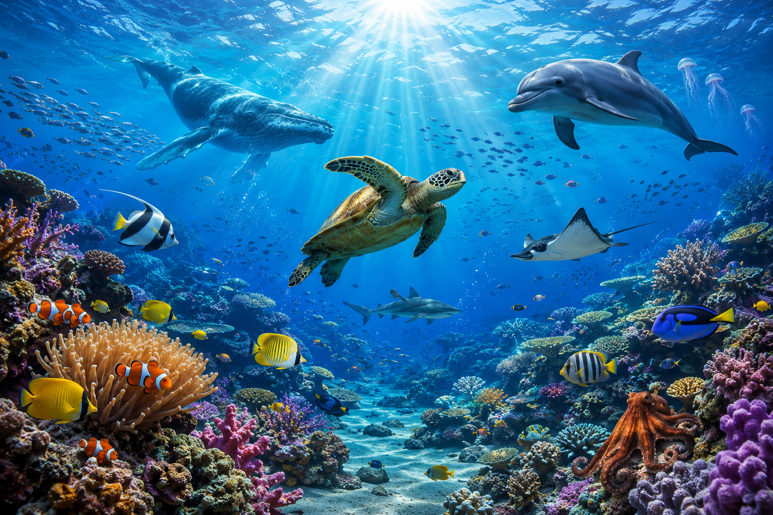 WORLD OCEANS DAY 2026 . Celebrating the Blue Heart of our Planet