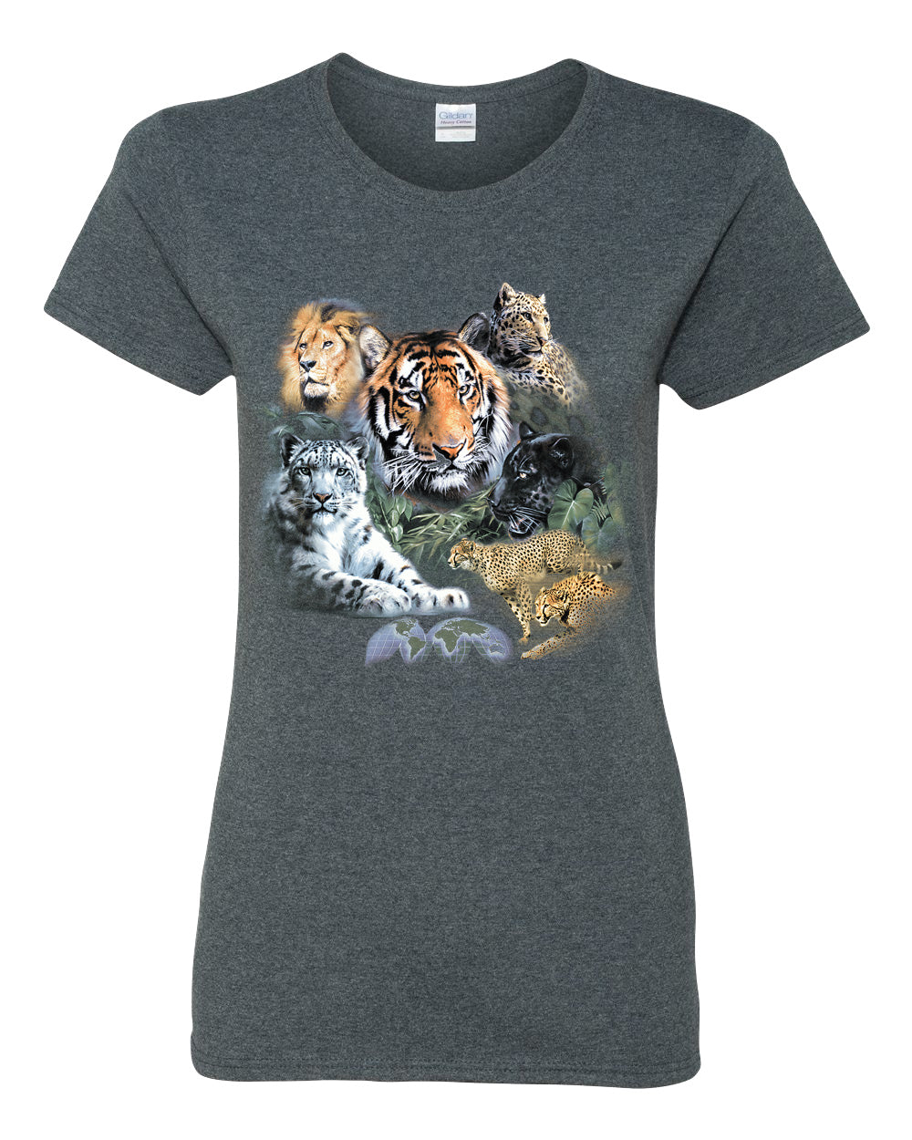 Women's Big Cats T-Shirt