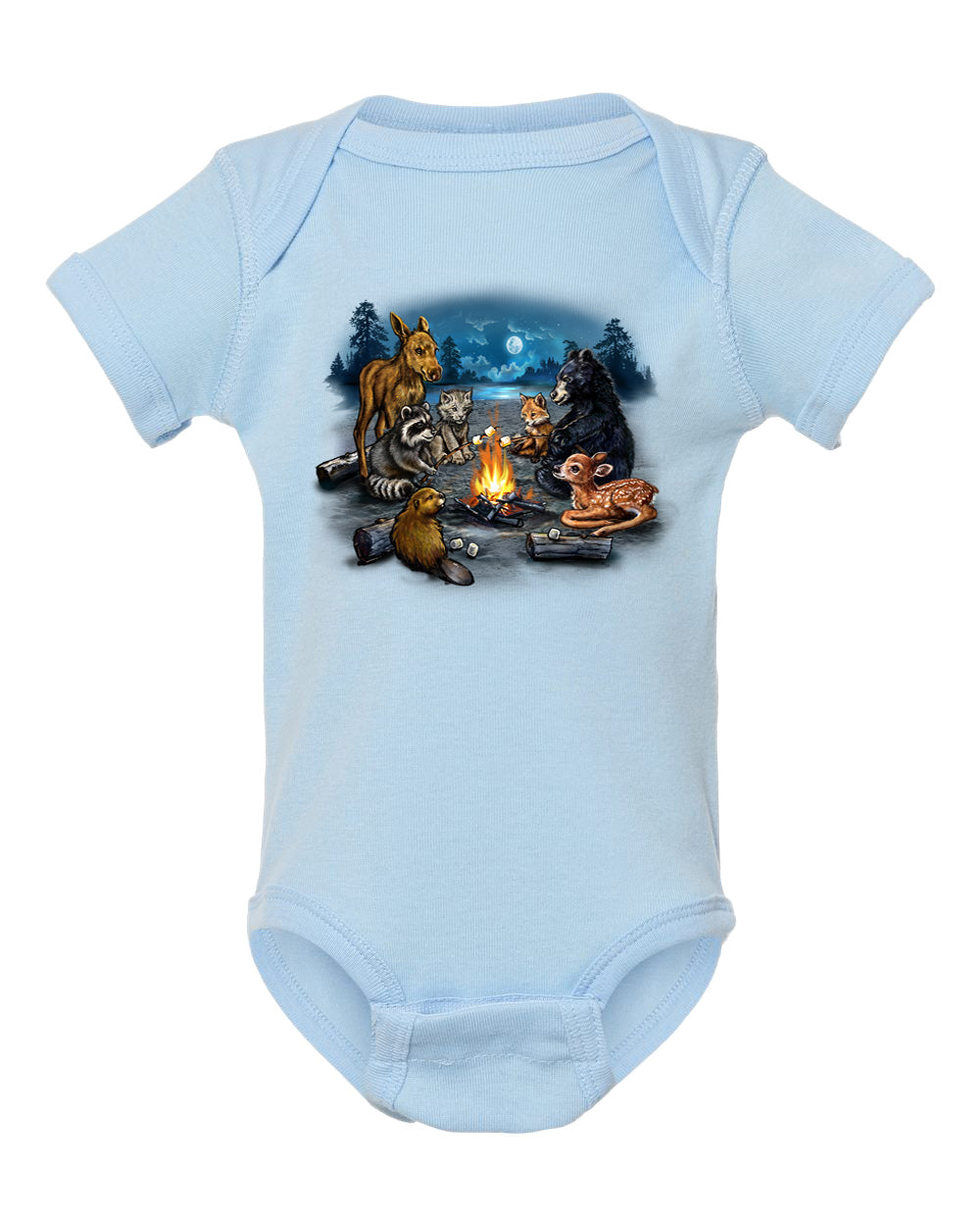 Infant Campfire Critters Snap T-Shirt