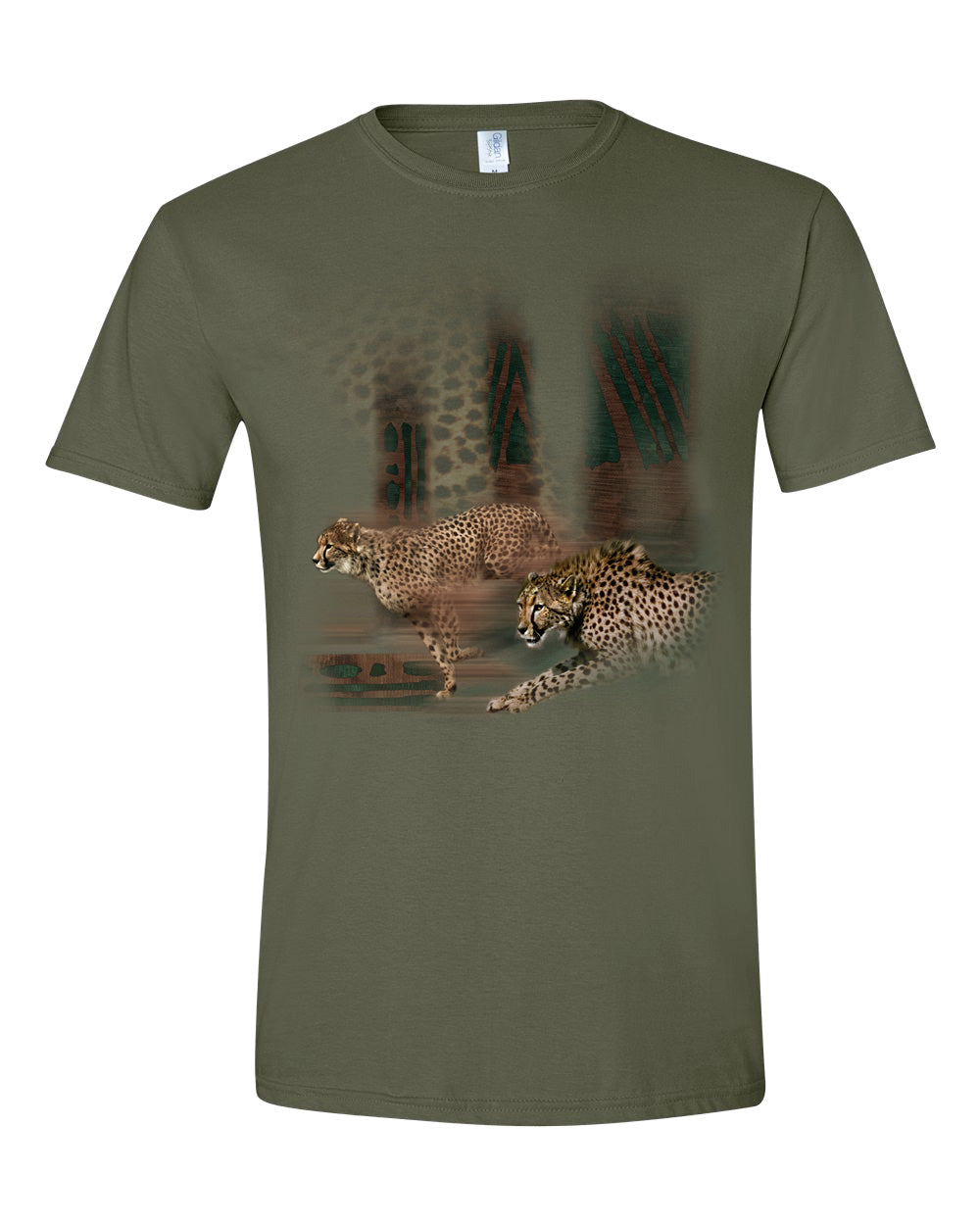 Adult Cheetah Elements T-Shirt