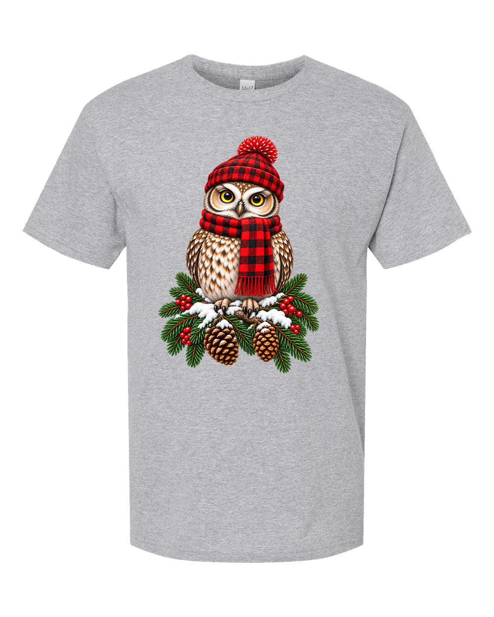 Youth Holiday Owl T-shirt