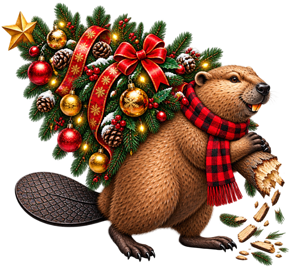 Adult Holiday Beaver