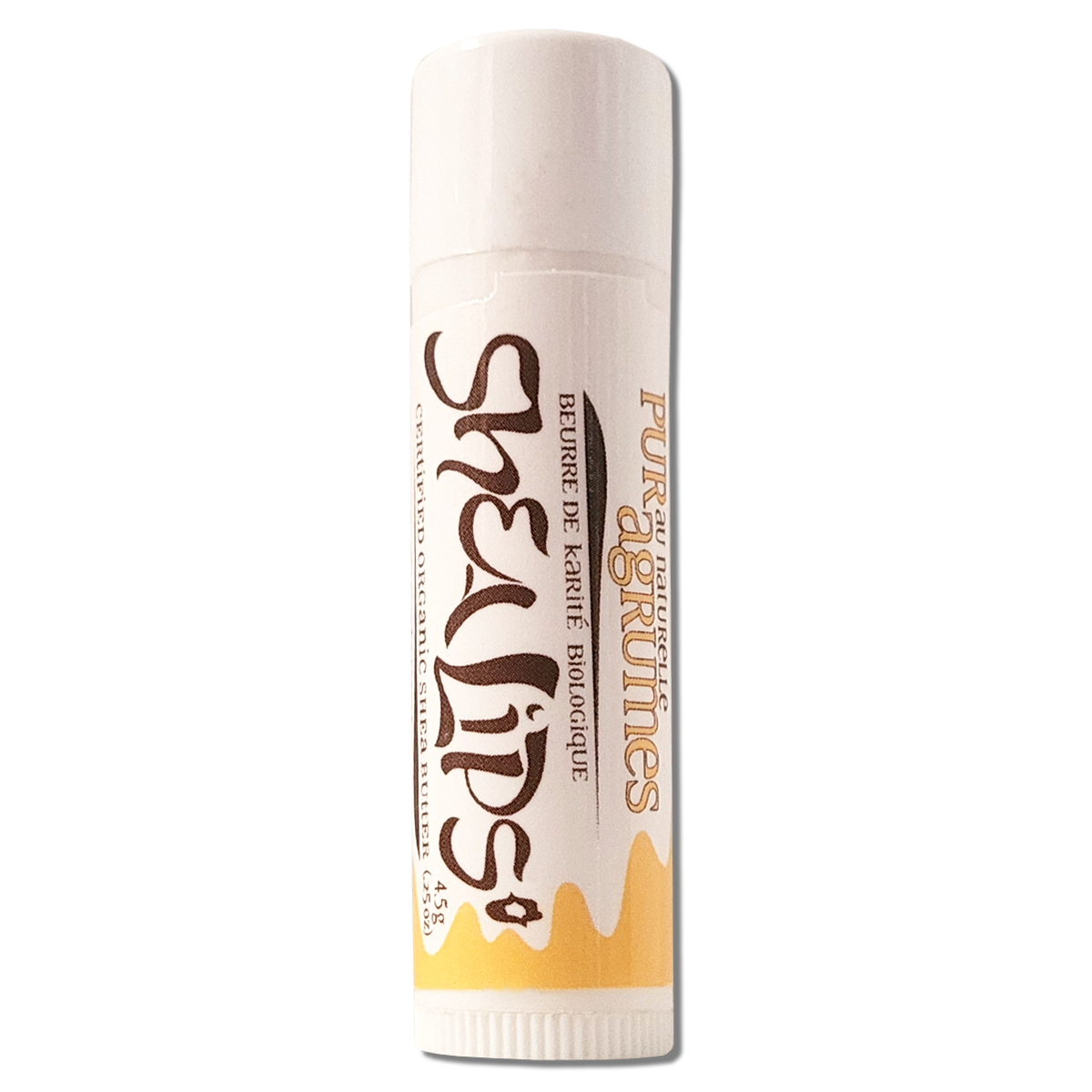 Shea butter Lip Balm with Citrus, 30 count, counter display.