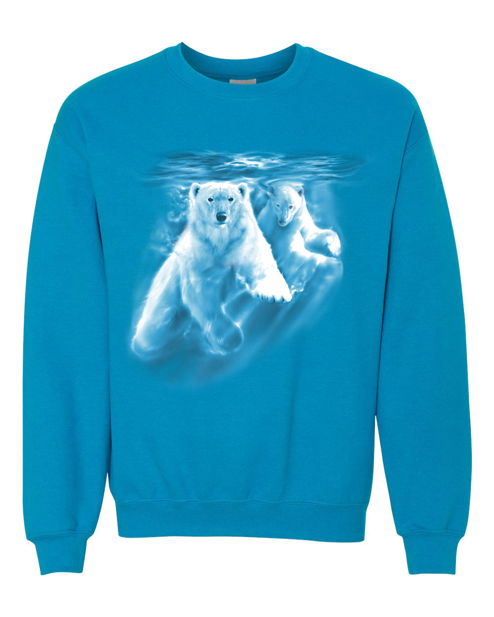 Adult Polar Swim Team Crewneck Sweatshirt