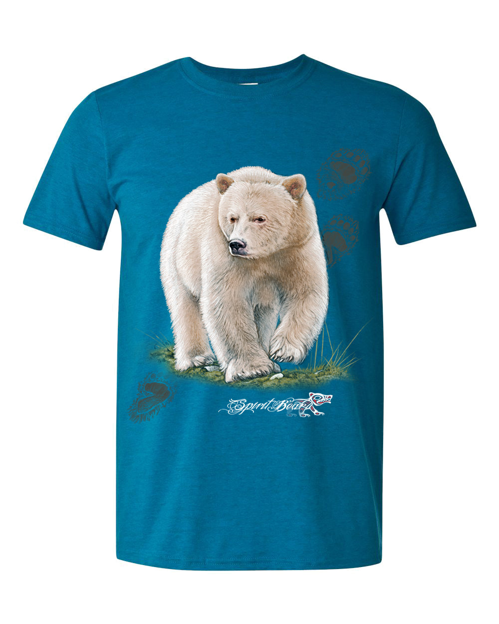 【23.65】22SS★ REAL BEAR HALF T-SHIRT Half Bear T-shirt | KUMA™ Outdoor Gear
