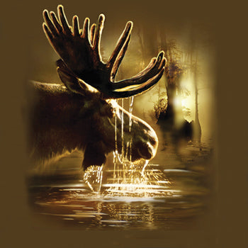 Adult Moose Reflections T-Shirt