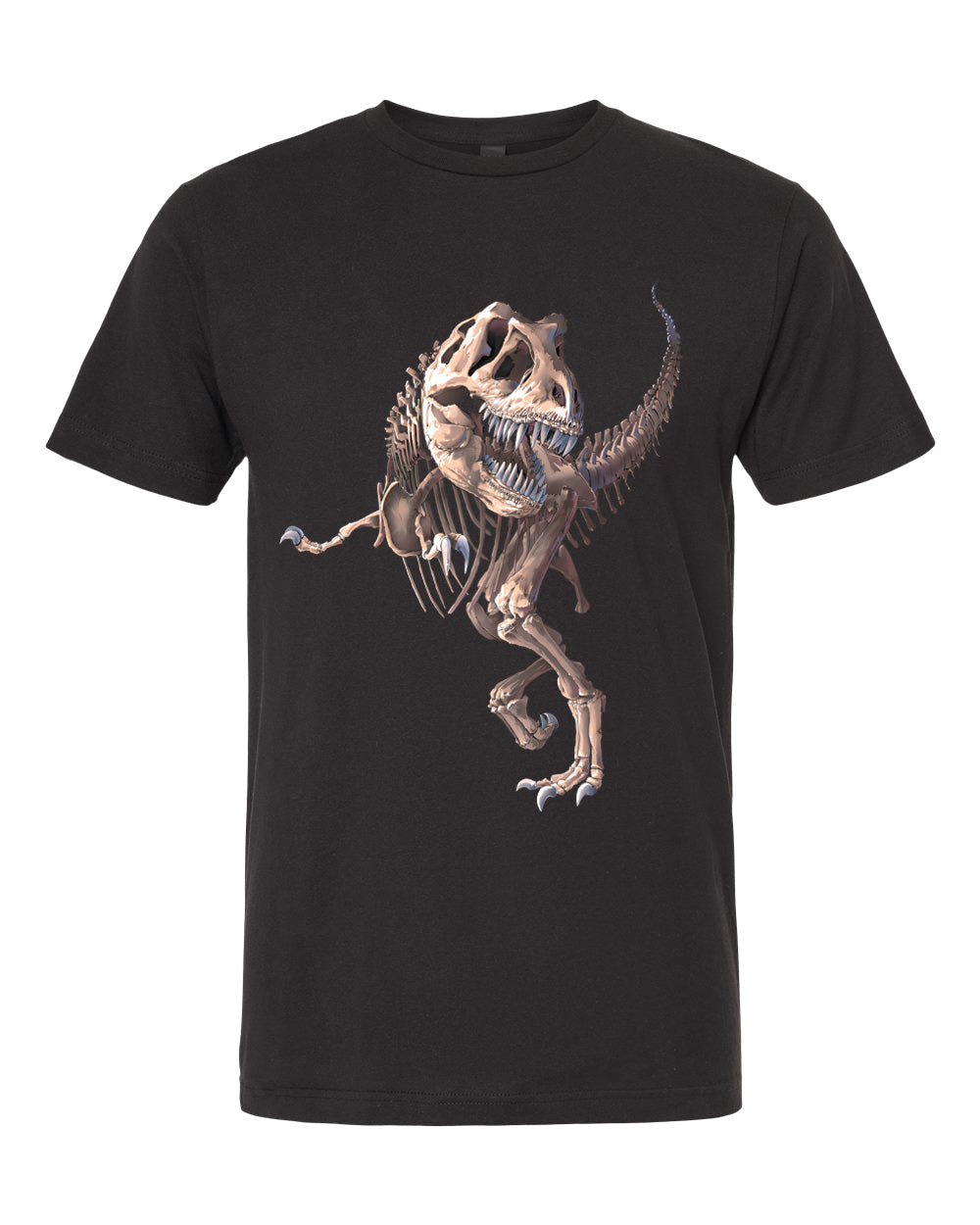 Adult T-Bone T-Shirt (T-Rex skeleton)