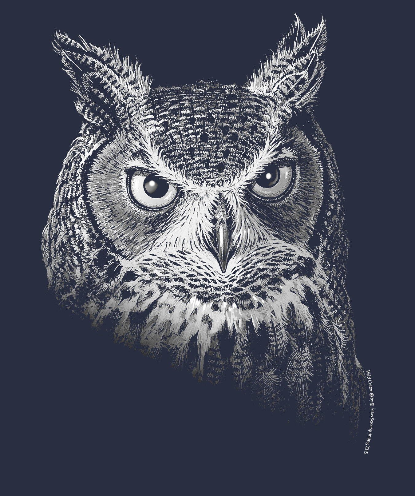 Youth Owl Portrait T-Shirt