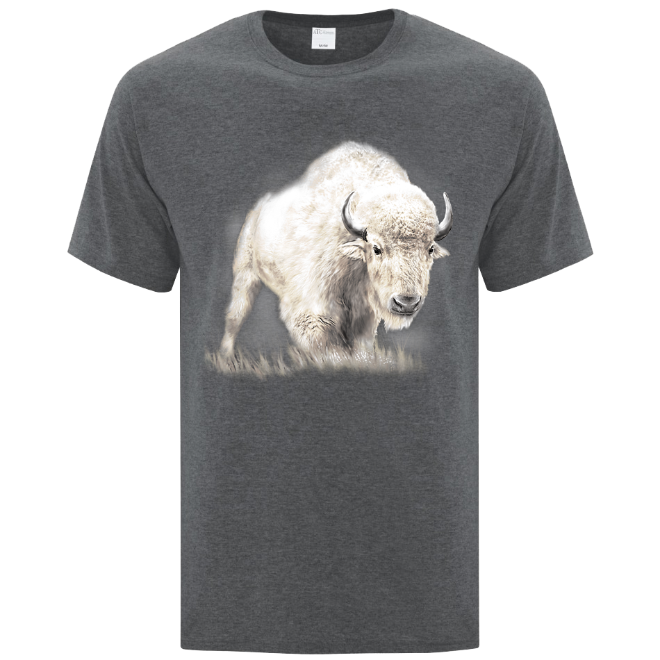 Adult White Bison T-Shirt