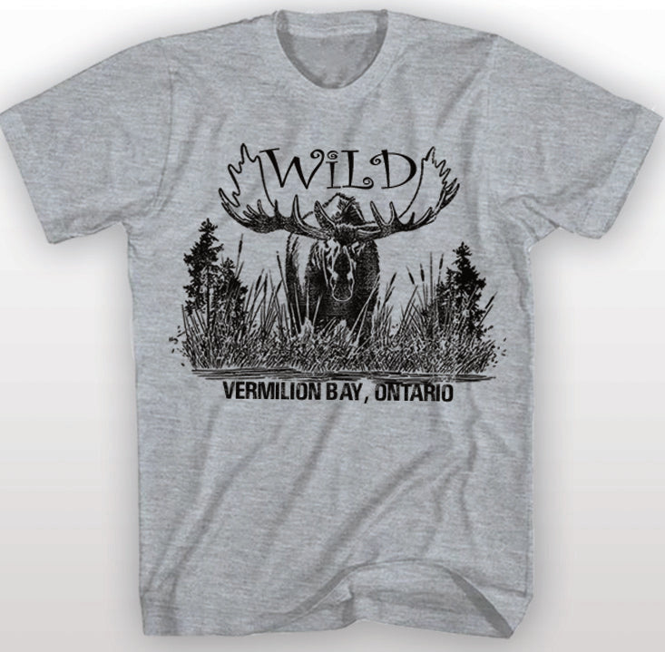 Adult Wild Moose T-Shirt